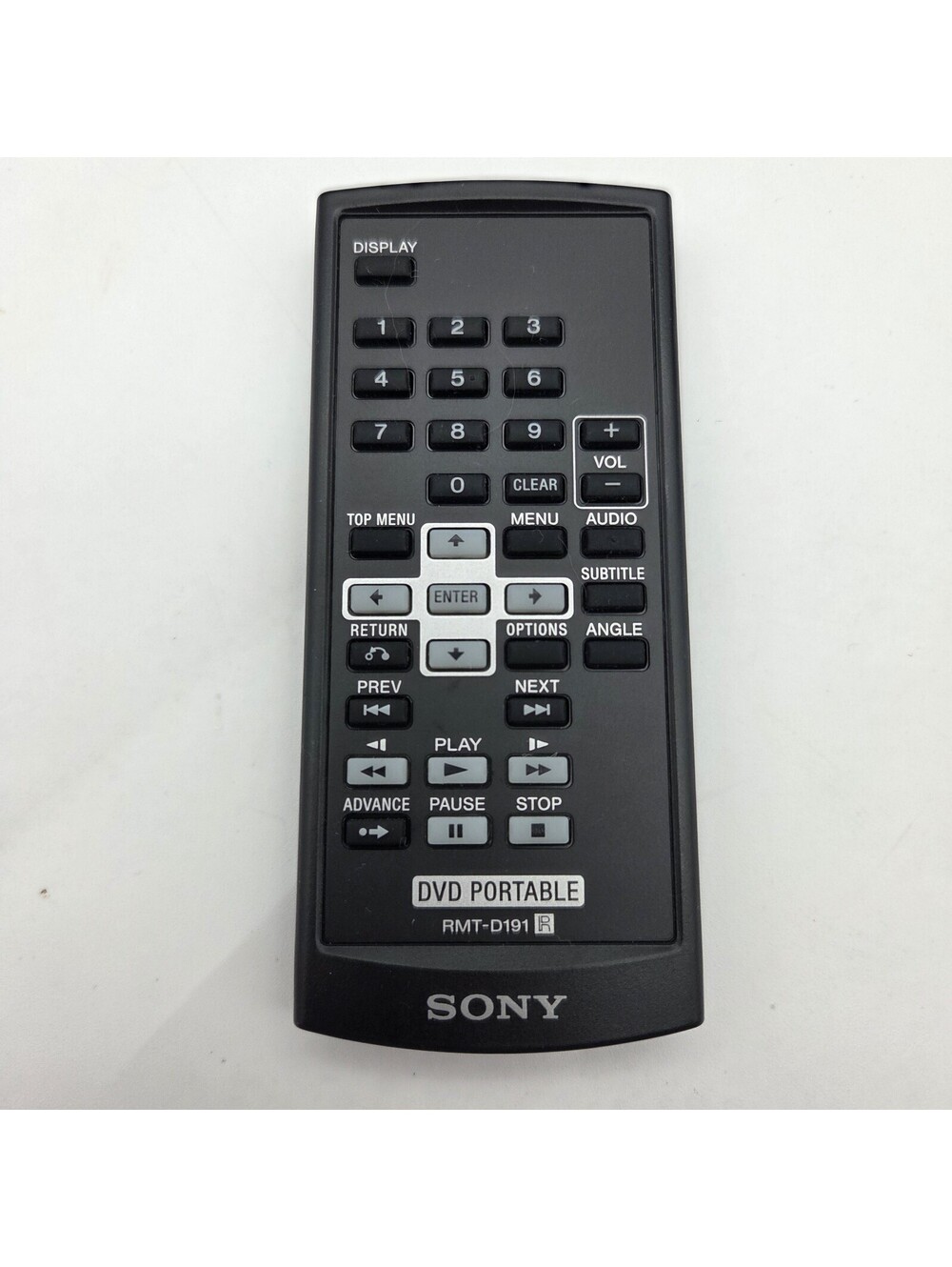 Genuine Sony RMT-D191 DVD Player Remote Control OEM DVP-FX721 DVP-FX930 - Tested